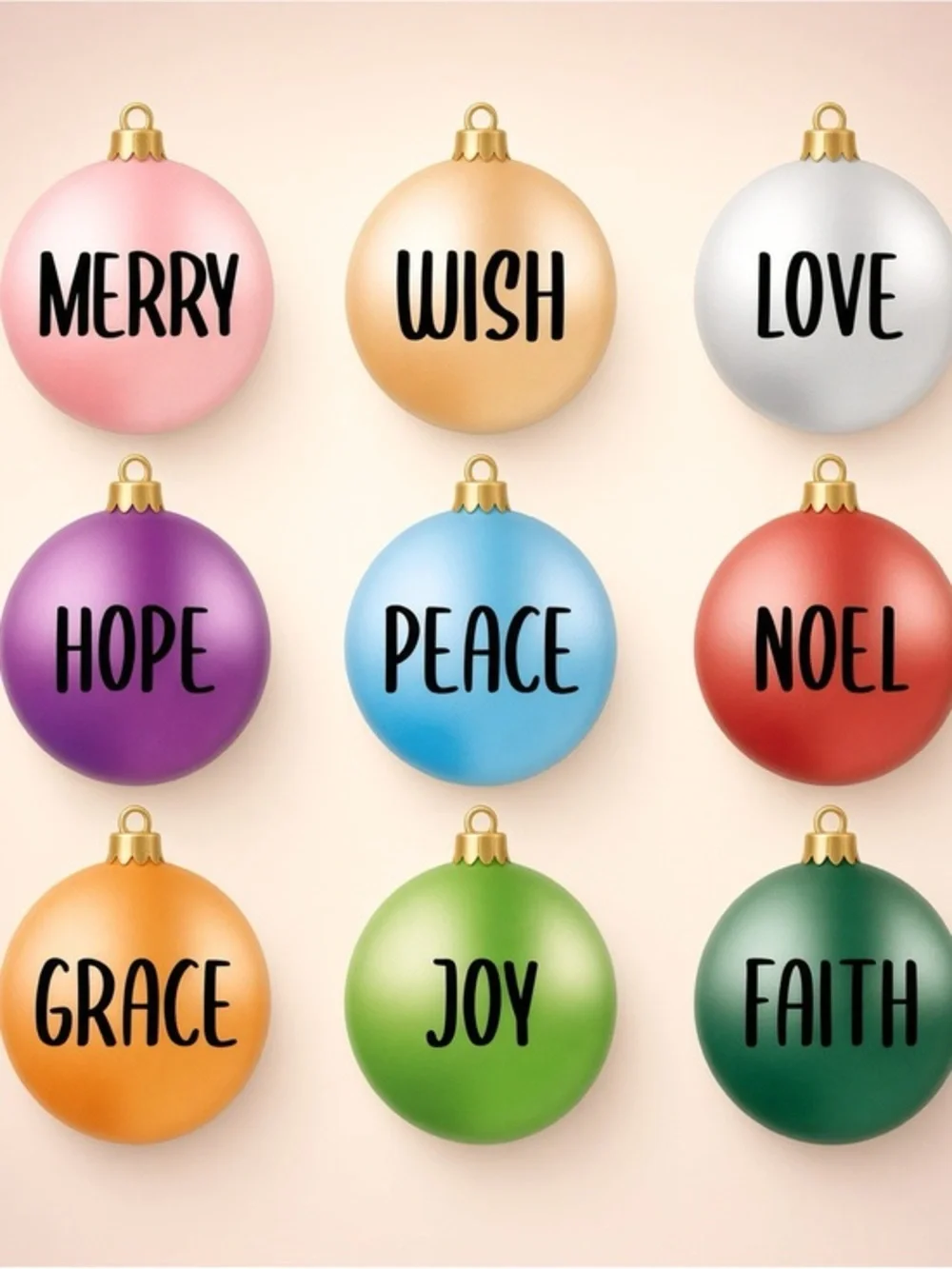 40 Holiday Stickers Assortment